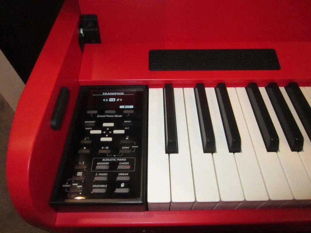 Dexibell H7 digital piano user control panel