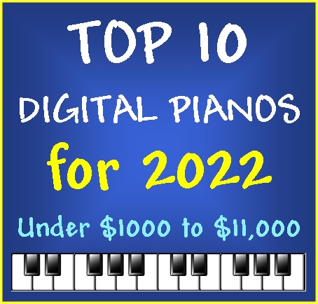 Top 10 Digital Pianos – REVIEW | under $1000 to $12,000 | Update!