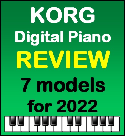 Korg Digital Pianos – REVIEW | 7 models $500 to $2000 for 2022