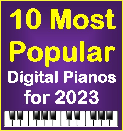 10 most popular digital pianos 2023