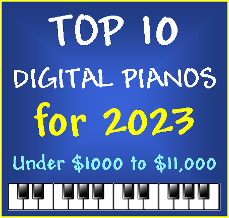 Top 10 Digital Pianos – REVIEW | under $1000 to $11,000 | Update!