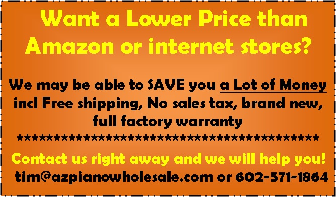 Lower prices than internet stores or amazon