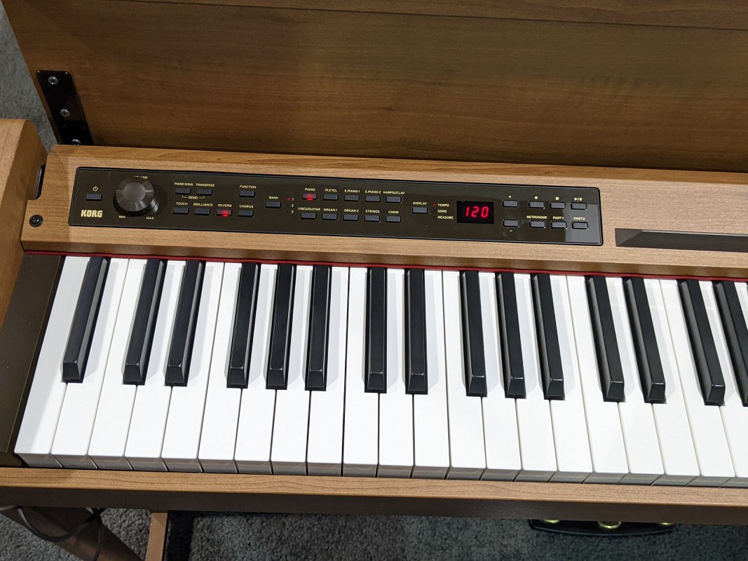 Korg Poetry control panel